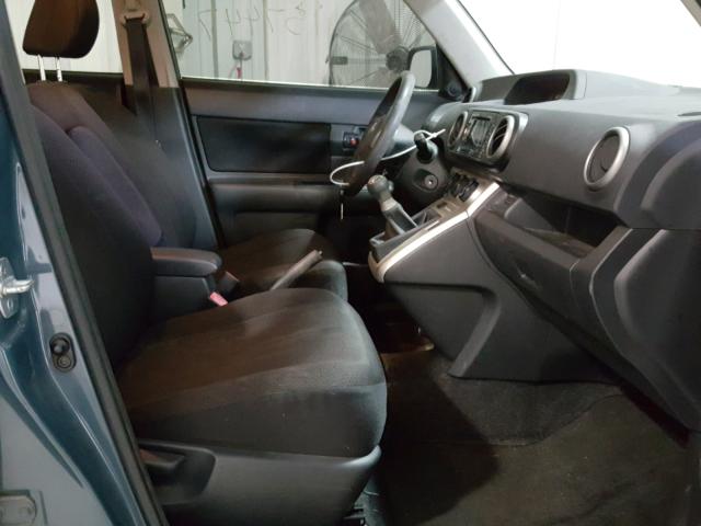 JTLKE50E181021923 - 2008 TOYOTA SCION XB Turquesa foto 5