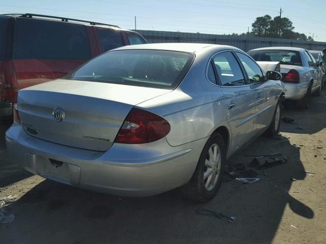 2G4WC532251272536 - 2005 BUICK LACROSSE C BEIGE photo 4