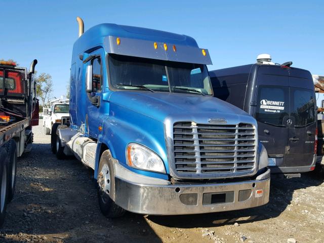 1FUJGLCVX9LAK0949 - 2009 FREIGHTLINER CASCADIA 1 BLUE photo 1