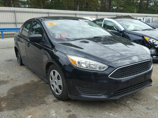 1FADP3E28GL354629 - 2016 FORD FOCUS S BLACK photo 1