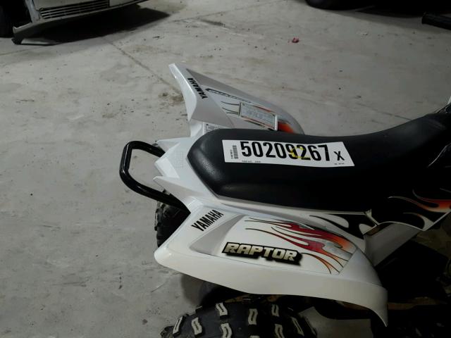 RK1AB10Y2AA001359 - 2010 YAMAHA YFM90 R WHITE photo 6