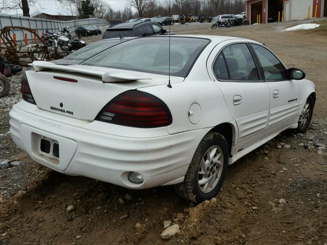 1G2NF52E02M505806 - 2002 PONTIAC GRAND AM S თეთრი ფოტო 4