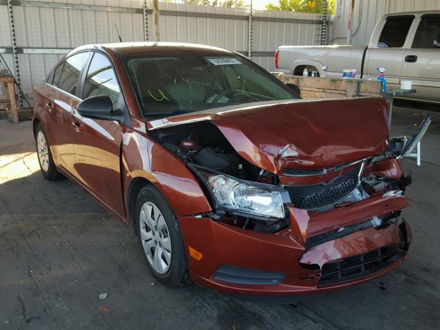 1G1PC5SH8C7402715 - 2012 CHEVROLET CRUZE LS BROWN photo 1