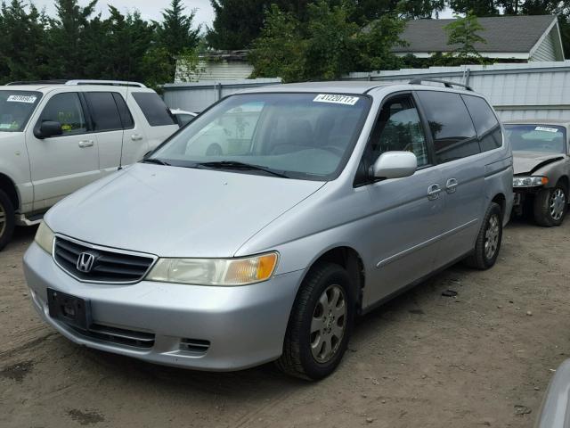 5FNRL18642B017546 - 2002 HONDA ODYSSEY EX SILVER photo 2