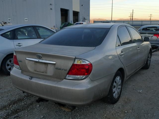 4T1BE32K36U131043 - 2006 TOYOTA CAMRY LE BEIGE photo 4