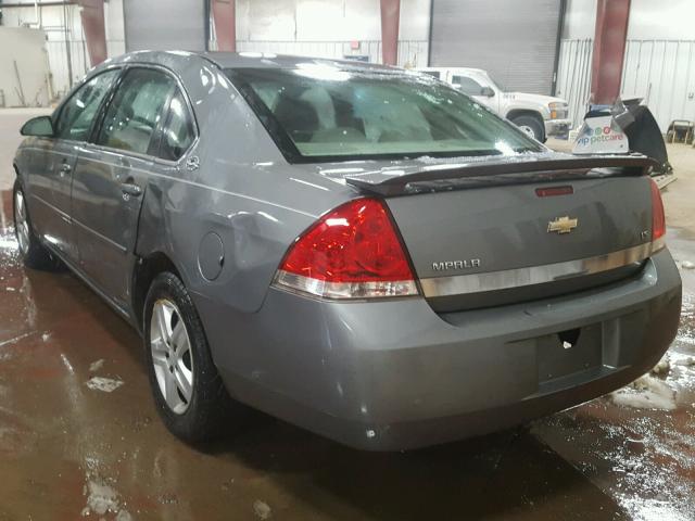 2G1WB58N289206772 - 2008 CHEVROLET IMPALA LS GRAY photo 3