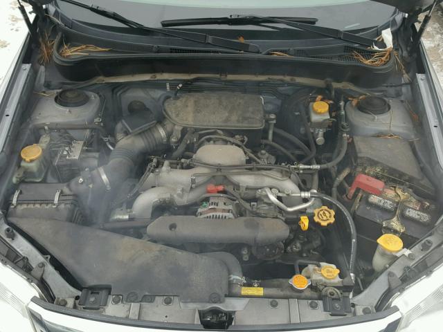 JF2SH6CC6AH753997 - 2010 SUBARU FORESTER 2 GRAY photo 7
