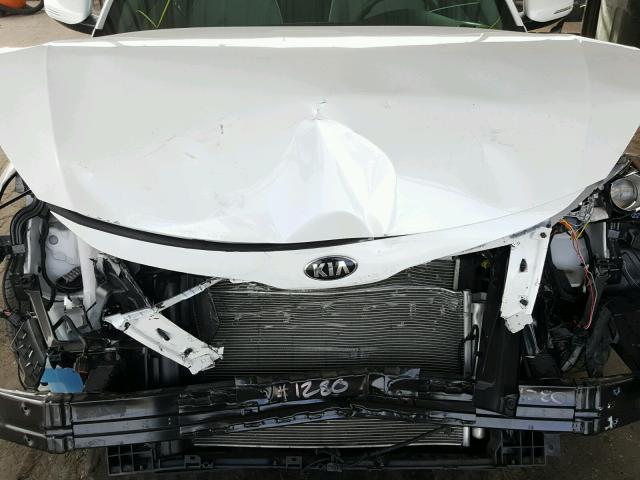 5XXGM4A73EG322532 - 2014 KIA OPTIMA LX WHITE photo 7