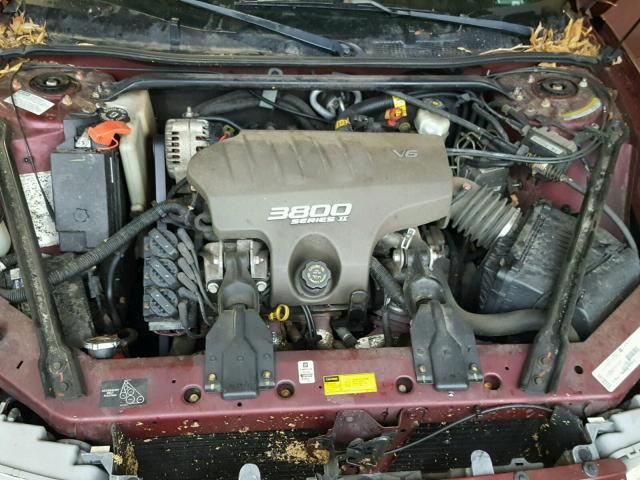 2G4WB55K911190927 - 2001 BUICK REGAL LS 红色 照片 7