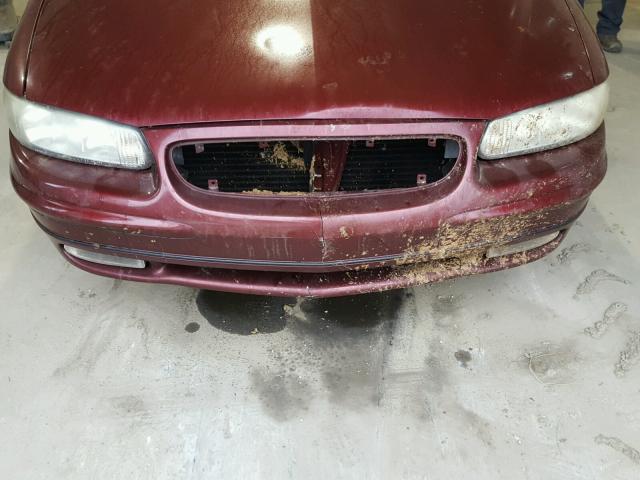 2G4WB55K911190927 - 2001 BUICK REGAL LS RED photo 9