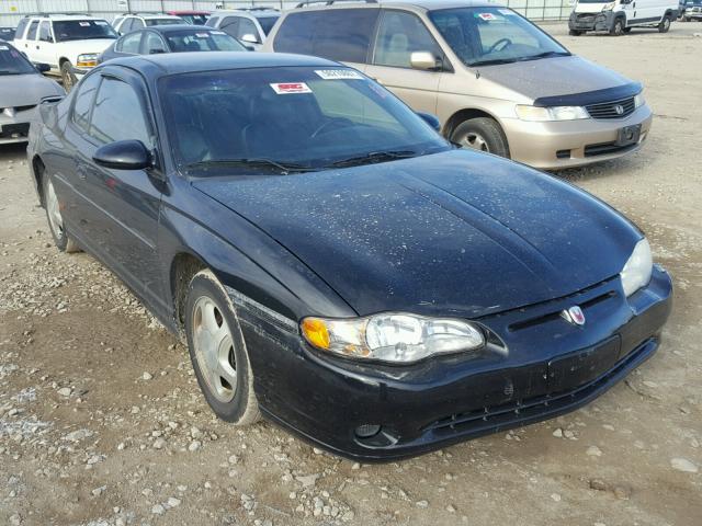 2G1WX12K549170739 - 2004 CHEVROLET MONTE CARL BLACK photo 1