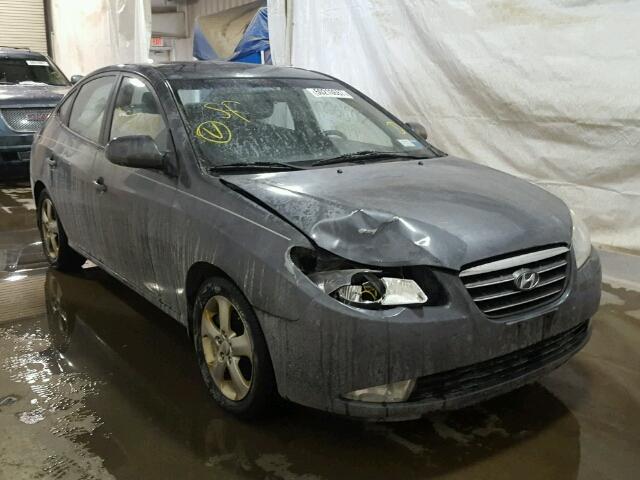 KMHDU46D37U252377 - 2007 HYUNDAI ELANTRA GL GRAY photo 1