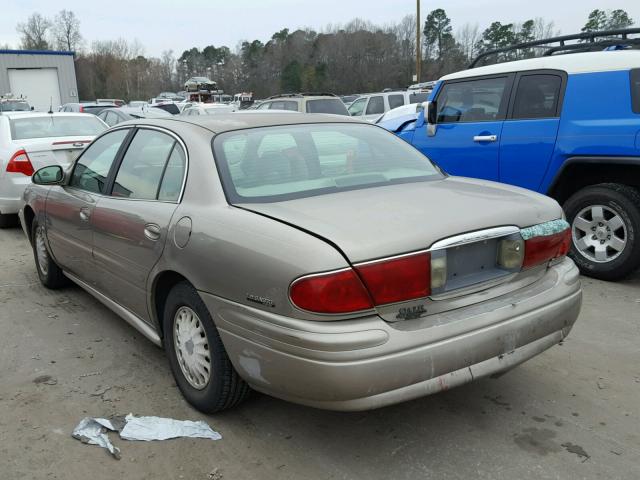 1G4HP54K61U198497 - 2001 BUICK LESABRE CU BEIGE photo 3