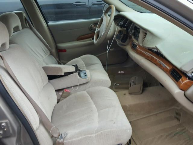 1G4HP54K61U198497 - 2001 BUICK LESABRE CU BEIGE photo 5