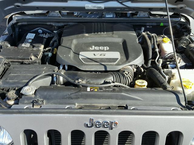 1C4AJWAG4HL531826 - 2017 JEEP WRANGLER S Gümüş foto 6