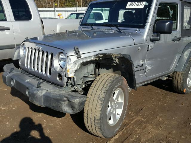 1C4AJWAG4HL531826 - 2017 JEEP WRANGLER S Gümüş foto 8
