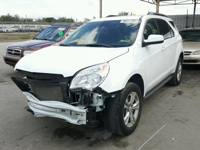 2GNALBEK3E6240831 - 2014 CHEVROLET EQUINOX LT WHITE photo 2