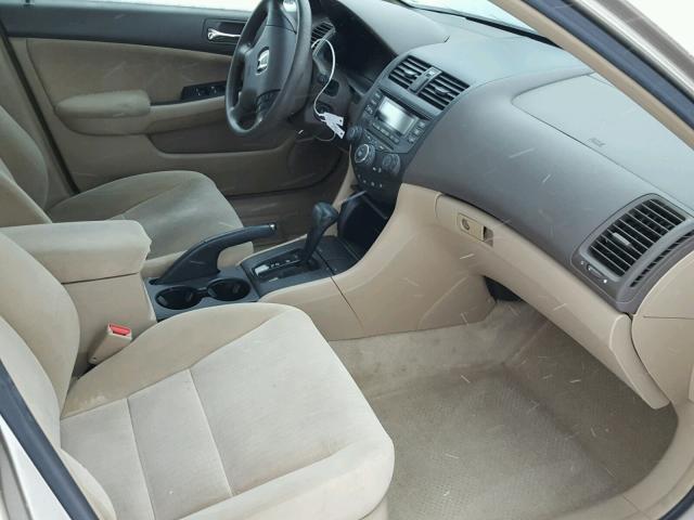 1HGCM56465A142476 - 2005 HONDA ACCORD LX GOLD photo 5