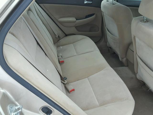 1HGCM56465A142476 - 2005 HONDA ACCORD LX GOLD photo 6