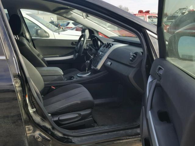 JM3ER293390237042 - 2009 MAZDA CX-7 BLACK photo 5