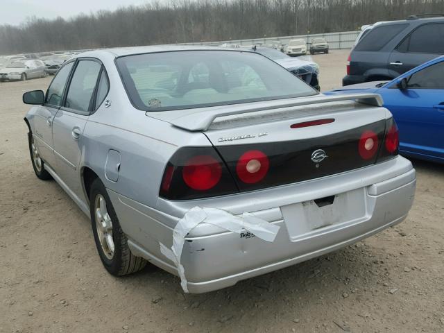 2G1WH52K949230798 - 2004 CHEVROLET IMPALA LS SILVER photo 3