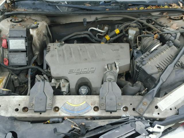 2G1WH52K949230798 - 2004 CHEVROLET IMPALA LS SILVER photo 7