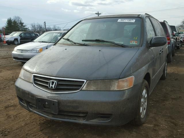 5FNRL18703B131733 - 2003 HONDA ODYSSEY EX GRAY photo 2