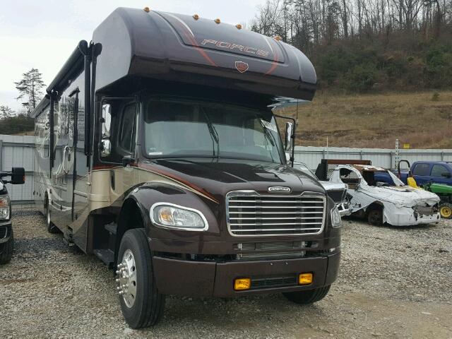 1FVACXCY1GHHG1642 - 2016 FREIGHTLINER M2 106 MED BROWN photo 1