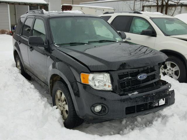 1FMCU94178KA66419 - 2008 FORD ESCAPE LIM BLACK photo 1