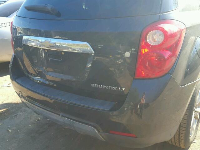 2CNALPEC3B6368251 - 2011 CHEVROLET EQUINOX LT BLACK photo 9