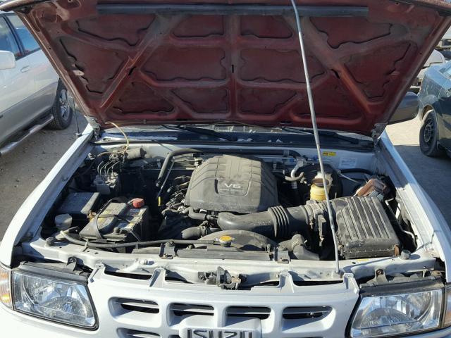 4S2CK58W934309982 - 2003 ISUZU RODEO S SILVER photo 7