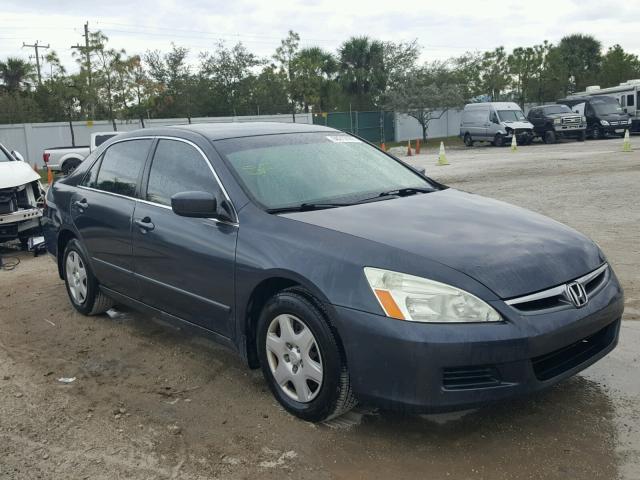 3HGCM56446G711389 - 2006 HONDA ACCORD LX GRAY photo 1