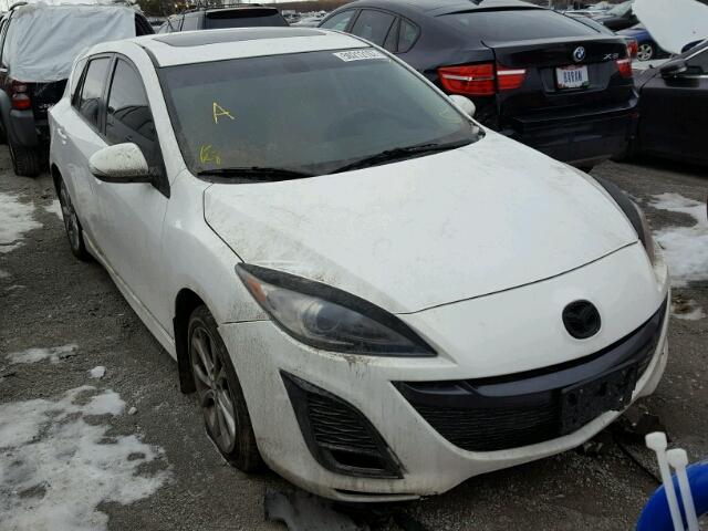 JM1BL1H55A1314230 - 2010 MAZDA 3 S WHITE photo 1