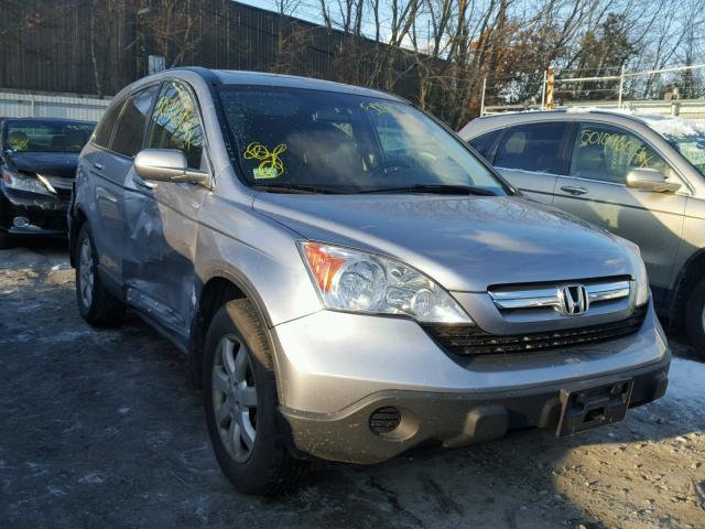 JHLRE48707C087704 - 2007 HONDA CR-V EXL SILVER photo 1