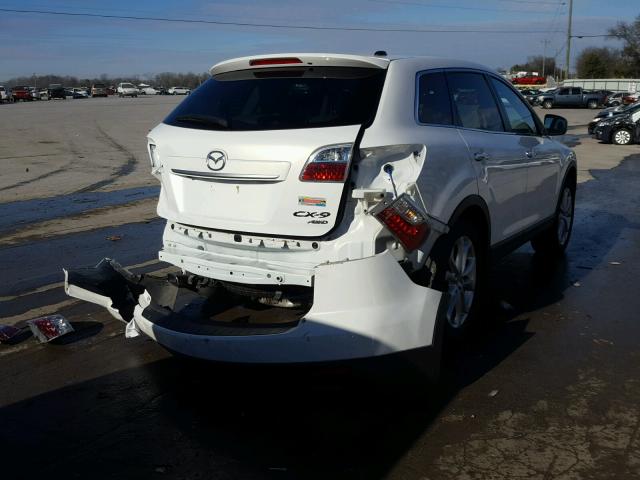 JM3TB3DA8C0363072 - 2012 MAZDA CX-9 WHITE photo 4