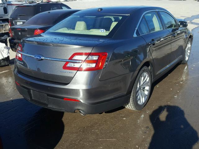 1FAHP2F80GG120265 - 2016 FORD TAURUS LIM GRAY photo 4