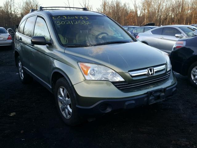 JHLRE48568C026969 - 2008 HONDA CR-V EX GREEN photo 1