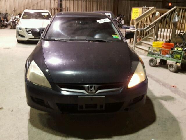 1HGCM72637A013861 - 2007 HONDA ACCORD EX BLACK photo 9