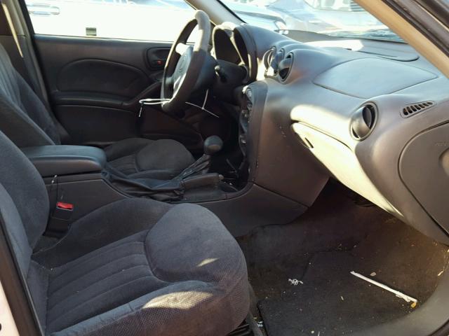 1G2NE52T3YM886304 - 2000 PONTIAC GRAND AM S 白色 照片 5