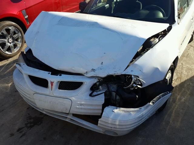 1G2NE52T3YM886304 - 2000 PONTIAC GRAND AM S 白色 照片 7