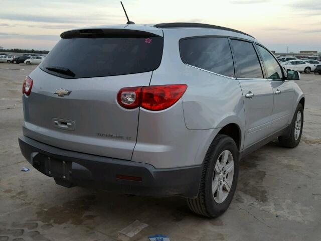 1GNKRJED6BJ132572 - 2011 CHEVROLET TRAVERSE L SILVER photo 4