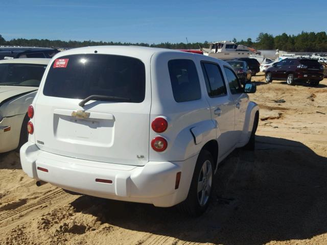 3GNCA13D28S670563 - 2008 CHEVROLET HHR LS Blanco foto 4