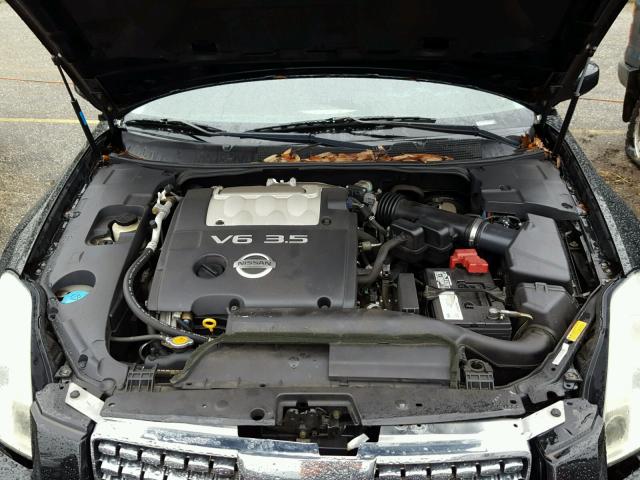 1N4BA41E35C836145 - 2005 NISSAN MAXIMA SE BLACK photo 7