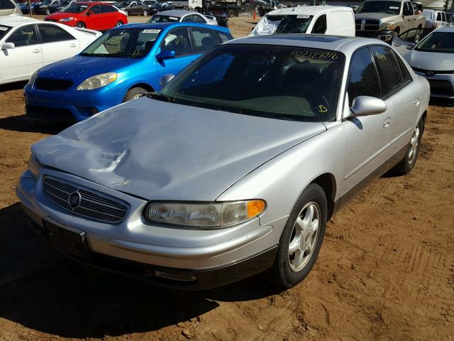2G4WF551021216974 - 2002 BUICK REGAL GS SILVER photo 2