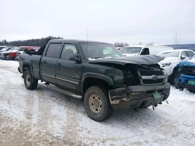 1GCHK23193F244230 - 2003 CHEVROLET SILVERADO GREEN photo 1