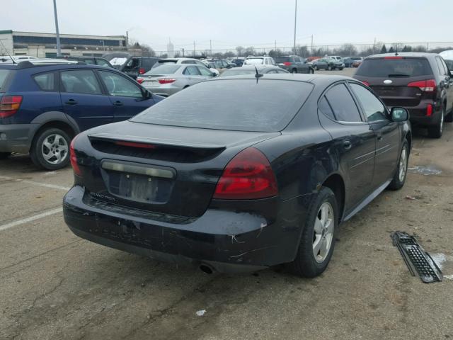 2G2WP552261249947 - 2006 PONTIAC GRAND PRIX BLACK photo 4