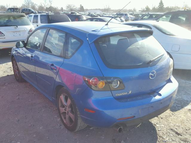 JM1BK343961476713 - 2006 MAZDA 3 HATCHBAC BLUE photo 3