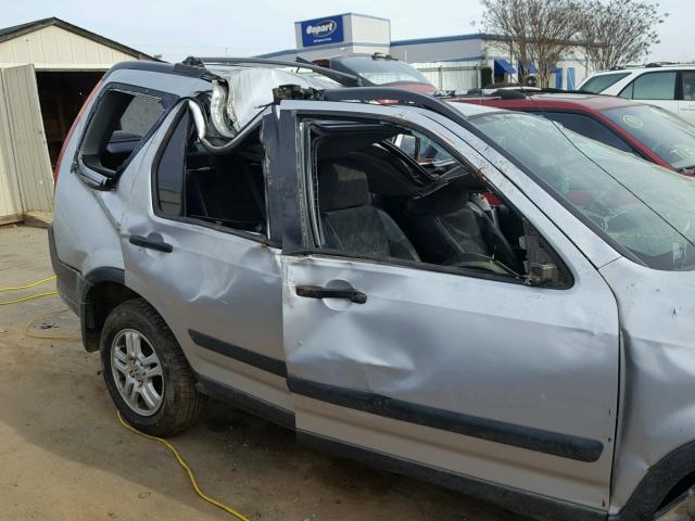 JHLRD78872C026372 - 2002 HONDA CR-V EX SILVER photo 9