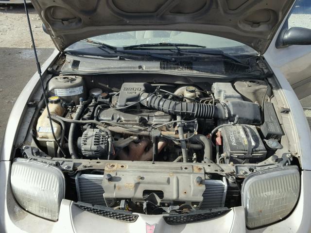 1G2JB1246Y7353970 - 2000 PONTIAC SUNFIRE SE TAN photo 7