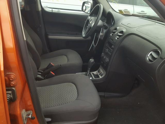 3GNDA13D57S604835 - 2007 CHEVROLET HHR LS Naranja foto 5